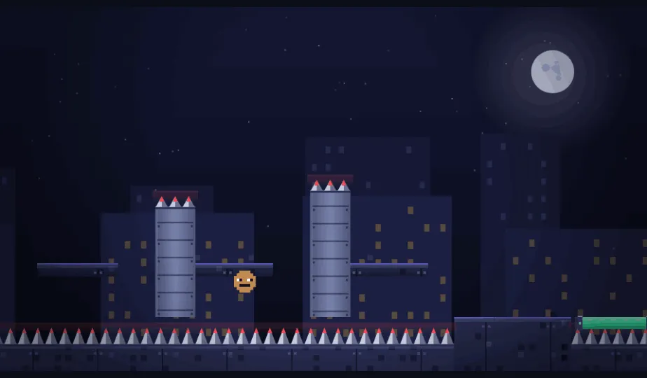 Roaming spike columns