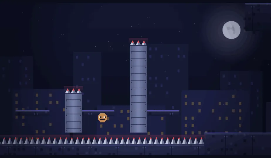 Roaming spike columns