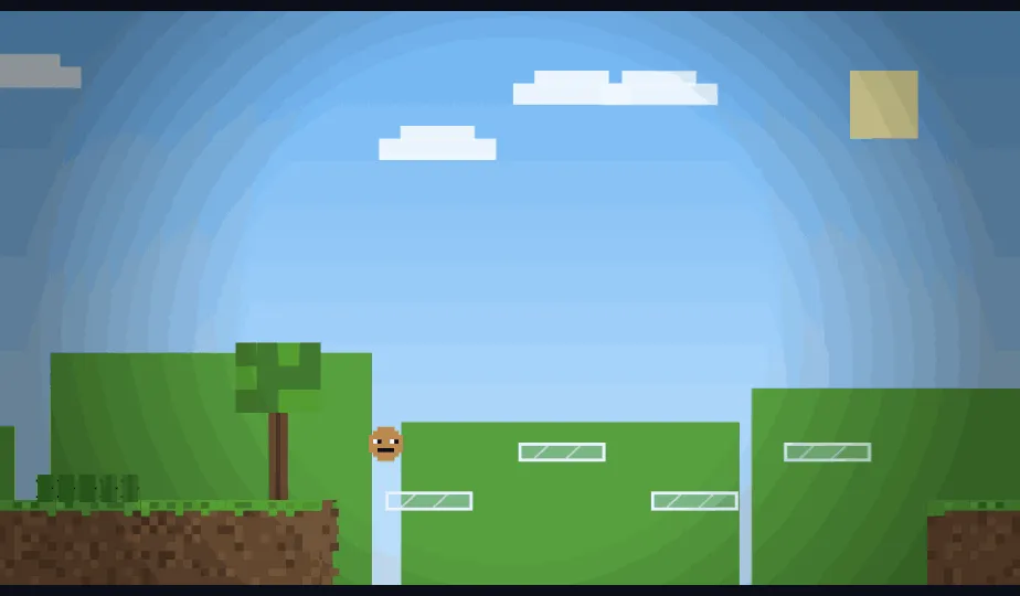 Blocksy: blocky world by day